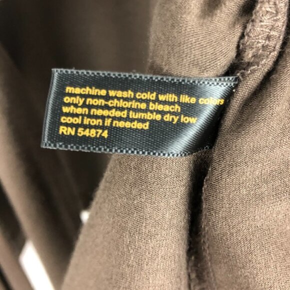 Outback Red Belted Lightweight Cardigan. Brown. Size M - Picture 7 of 13